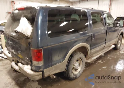 2005 Ford Excursion Eddie Bauer из США, поврежденный, VIN 1FMNU45S25EB01607